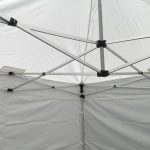 3x3m Marktstand Zelt - wasserdicht - mit verstärkten Auflagen für das Gestell.