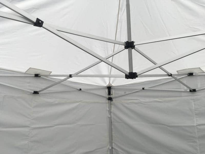 3x3m Marktstand Zelt - wasserdicht - mit verstärkten Auflagen für das Gestell.