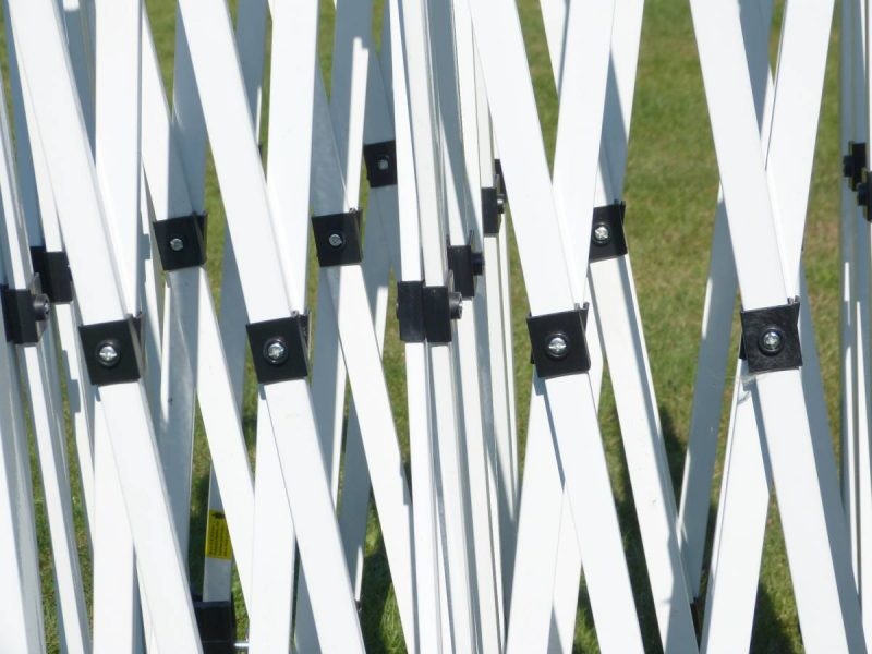 Detailfoto 29mm Stahl-CC Faltpavillonrahmen - Struktur