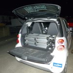 Faltpavillon mit Gestell, dass sich auf unter 1m Länge zusammenfalten lässt: Compact Canopy