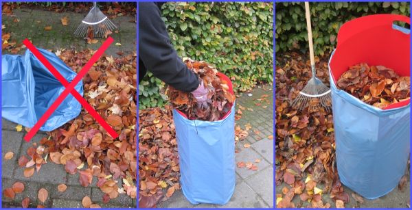 Pack Bag Müllsackhalter auch im Garten!
